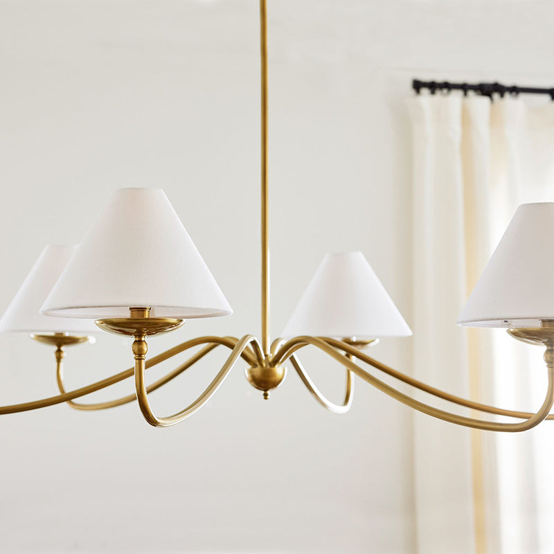 Medieval style restaurant retro bedroom, creative personality chandelier