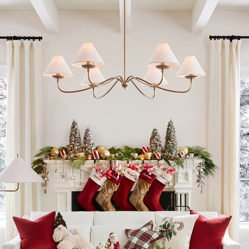 Medieval style restaurant retro bedroom, creative personality chandelier