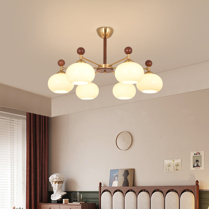 Living room lamp, medieval style art chandelier